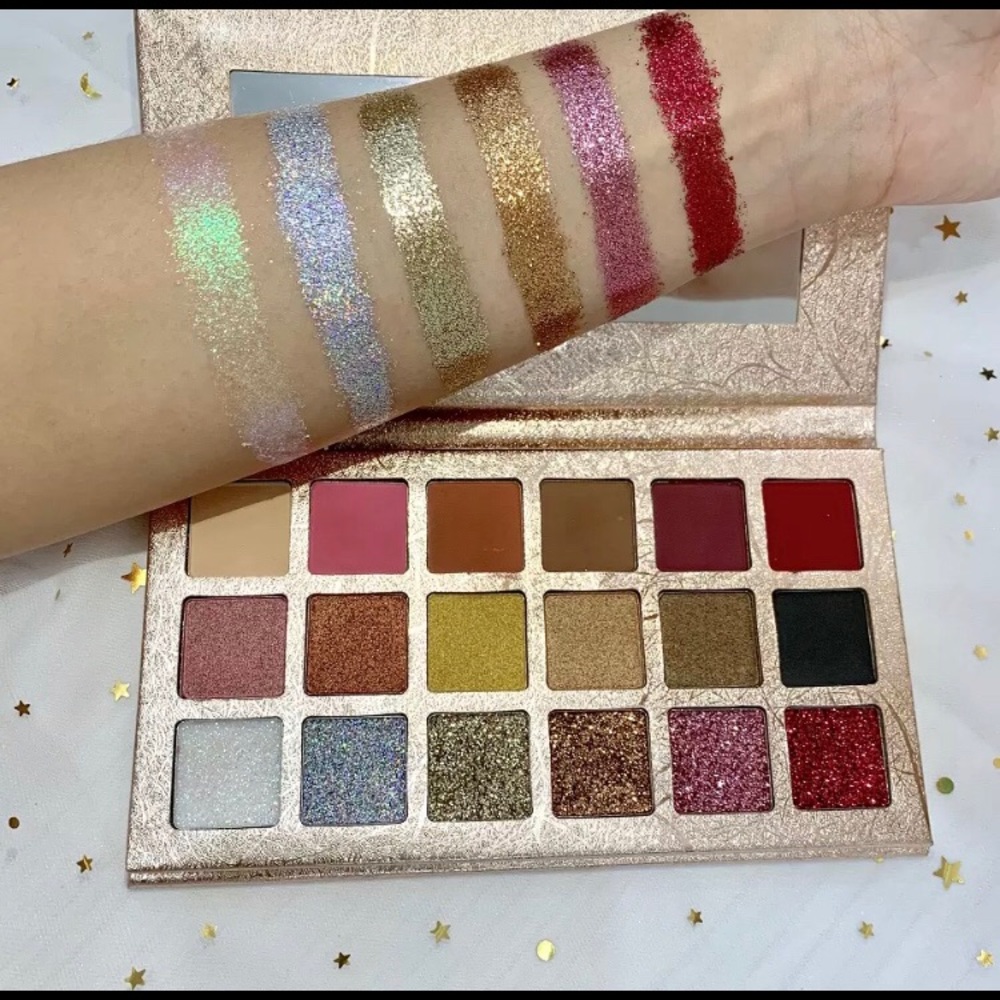 Rose Gold Palette-vegan cruelty free-Eyeshadow